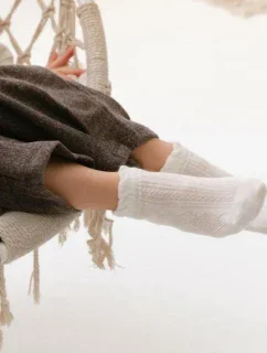 VZOROVANÉ MĚKKÉ DĚTSKÉ NOŽIČKY 004