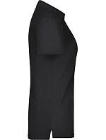 Daiber JN 969 Dámské piqué polo "Plain" 02.0969 black/black/white