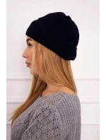 Tenká čepice Oliwia K252 tmavě modrá Tenká čepice Oliwia K252 tmavě modrá