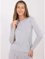 Pyžamo DU PI FP 002.87 šedé Pyžamo DU PI FP 002.87 šedé