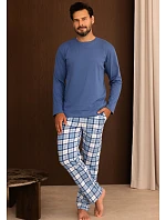 Pyžamo Regina 6006 dlouhé rukávy, velikosti S–2XL, Z26 Pyžamo Regina 6006 dlouhé rukávy, velikosti S–2XL, Z26