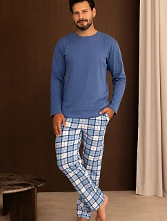 Pyžamo Regina 6006 dlouhé rukávy, velikosti S–2XL, Z26