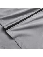 Šedá mikina s asymetrickou spodní částí (HD153-03) Šedá mikina s asymetrickou spodní částí (HD153-03)