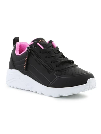 Skechers UNO LITE EASY ZIP 310387L-BKRG Black/Rose Gold