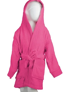 The One Towelling Kids Bathrobe Dětský župan 48.1013 magenta