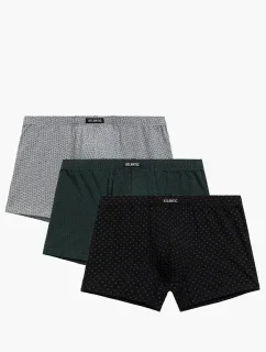 Atlantic 3MH-197 3-pack barva:smaragdová/černá/šedá