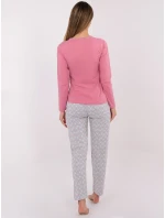 DU PI pyžamo FP 002.87 růžové DU PI pyžamo FP 002.87 růžové