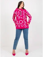 Dámská mikina RV BL 5056 1.95 fuchsiová