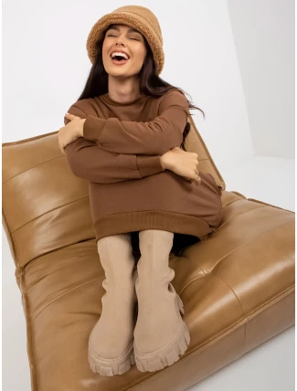 Mikina RV BL 8310.60 hnědá