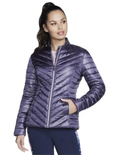 Skechers GO Shield Shine Jacket JA150-PRCC Purple L