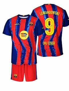 FC Barcelona Robert Lewandowski junior set dres šortky 2025/26 BC59EL kids