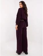 IT kalhoty SP 25782.73 tmavě fialové