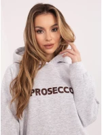 Mikina RV BL A1034.30 melanžově šedá