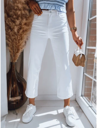 RETIS dámské kalhoty bílé FashionStreet UY1478