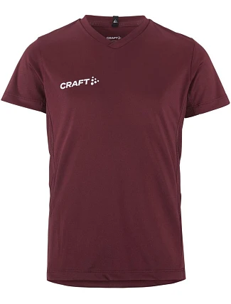 Craft Teamwear Squad Go Jersey Solid Jr Dětské sportovní tričko s výstřihem do V 82.5582 maroon Craft Teamwear Squad Go Jersey Solid Jr Dětské sportovní tričko s výstřihem do V 82.5582 maroon