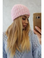 Dámská čepice Cina K259 světle růžová Dámská čepice Cina K259 světle růžová