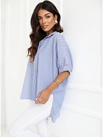 Košile IT KS 18989.17 námořnická a bílá