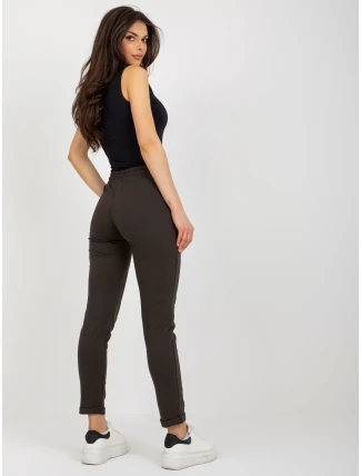 Tepláky RV DR 8694.37 tmavá khaki