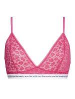 Dámská nevyztužená podprsenka Unlined Triangle QF5196E-TZX - Calvin Klein