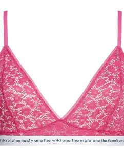 Dámská nevyztužená podprsenka Unlined Triangle QF5196E-TZX - Calvin Klein