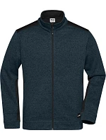 Daiber JN 862 Pánská pracovní bunda pletený fleece - Strong 02.0862 navy/navy Daiber JN 862 Pánská pracovní bunda pletený fleece - Strong 02.0862 navy/navy