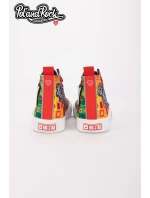 Tenisky Pol'and'Rock Festival X Big Star SS174504 Zeleno-žluté Tenisky Pol'and'Rock Festival X Big Star SS174504 Zeleno-žluté