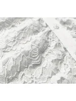 Dámská krajková halenka v ecru barvě (WH16129)