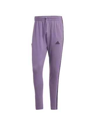 Kalhoty adidas Essentials Single Jersey Tapered Open Hem 3-Stripes M IJ8699 Kalhoty adidas Essentials Single Jersey Tapered Open Hem 3-Stripes M IJ8699