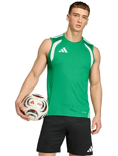 Pánské tričko adidas Tiro 26 Competition Sleeveless Jersey green KA7612 pánské