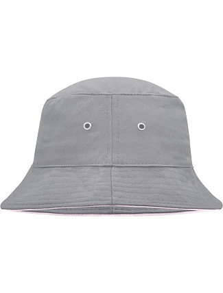 Daiber MB 12 Rybářský klobouk s lemem 03.0012 light grey/light pink Daiber MB 12 Rybářský klobouk s lemem 03.0012 light grey/light pink
