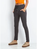 Tepláky RV DR 3698.08X tmavá khaki