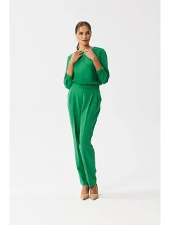 S355 Kombinéza s děleným výstřihem - zelená