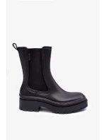 Matné boty Big Star černé