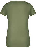 Daiber 8007 Dámské tričko z bio bavlny 02.8007 khaki Daiber 8007 Dámské tričko z bio bavlny 02.8007 khaki