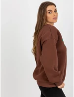 Mikina EM BL 617 7.27 tmavě hnědá Mikina EM BL 617 7.27 tmavě hnědá