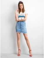 Sukně JMP SD 193 D.74P modrá Sukně JMP SD 193 D.74P modrá