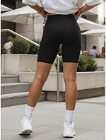 Dámské sportovní kalhoty s elastickým pasem, černé, FashionStreet SY0563 Dámské sportovní kalhoty s elastickým pasem, černé, FashionStreet SY0563