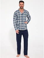 Pyžamo Cornette 114/85 délka/rukávy 3XL–5XL, rozepínací