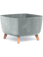 GRACIA SQUARE BETON EFFECT POND 39x39CM dětské