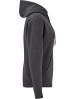 Fruit of the Loom Classic Lady-Fit Hooded Sweat Dámská mikina s kapucí 16.2038 dark heather grey Fruit of the Loom Classic Lady-Fit Hooded Sweat Dámská mikina s kapucí 16.2038 dark heather grey
