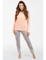 Italian Fashion Kasali long length sp. barva:lososová/potisk