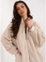 Mikina LK BL 510136.89 světle béžová Mikina LK BL 510136.89 světle béžová