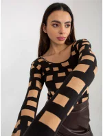 Dámská halenka LK BZ 509198.48P černá - FPrice