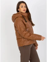 Dámská bunda NM KR H 923 světle hnědá