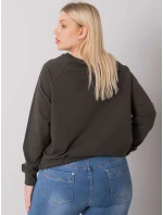 Mikina RV BL 7162.12P tmavá khaki