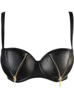 Podprsenka V-10591 černá-zlatá - Axami Podprsenka V-10591 černá-zlatá - Axami