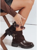 FashionStreet hnědé dámské boty ZY1120