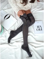 Ponožky Milena 0835-001 Ažurová stuha 37-41