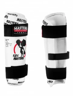 Kolenní chrániče Masters MJE - NA-KM bílé 11021-KMS