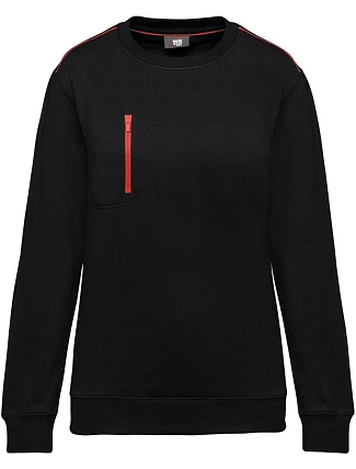 WK WK 403 Pracovní mikina "Day-to-Day" 20.W403 black/red WK WK 403 Pracovní mikina "Day-to-Day" 20.W403 black/red